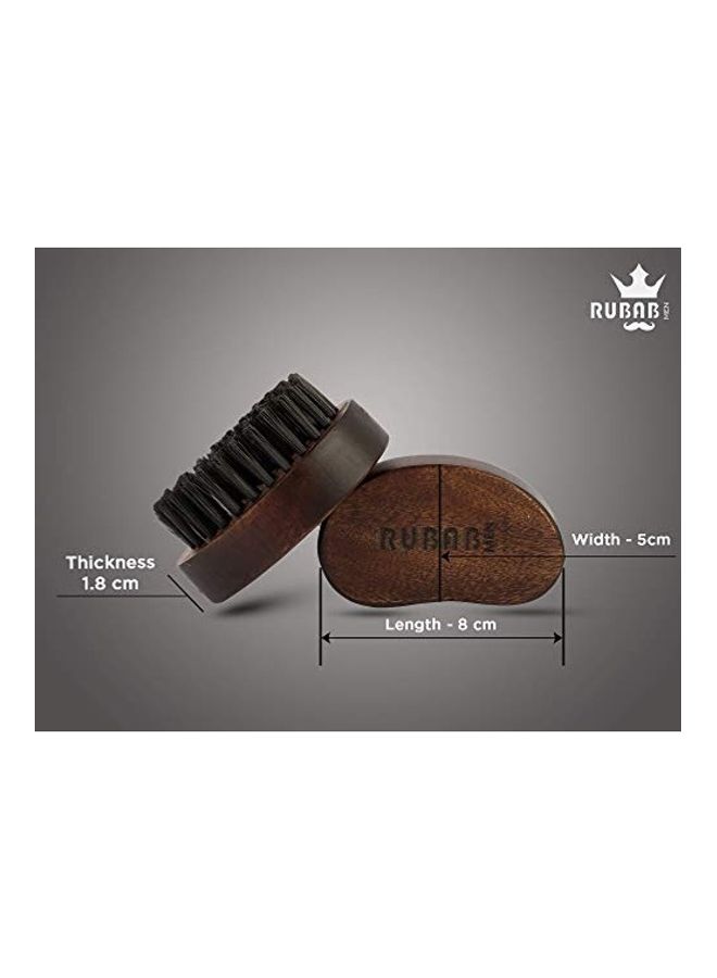 Friendly Nylon Bristle Beard Brush for Men