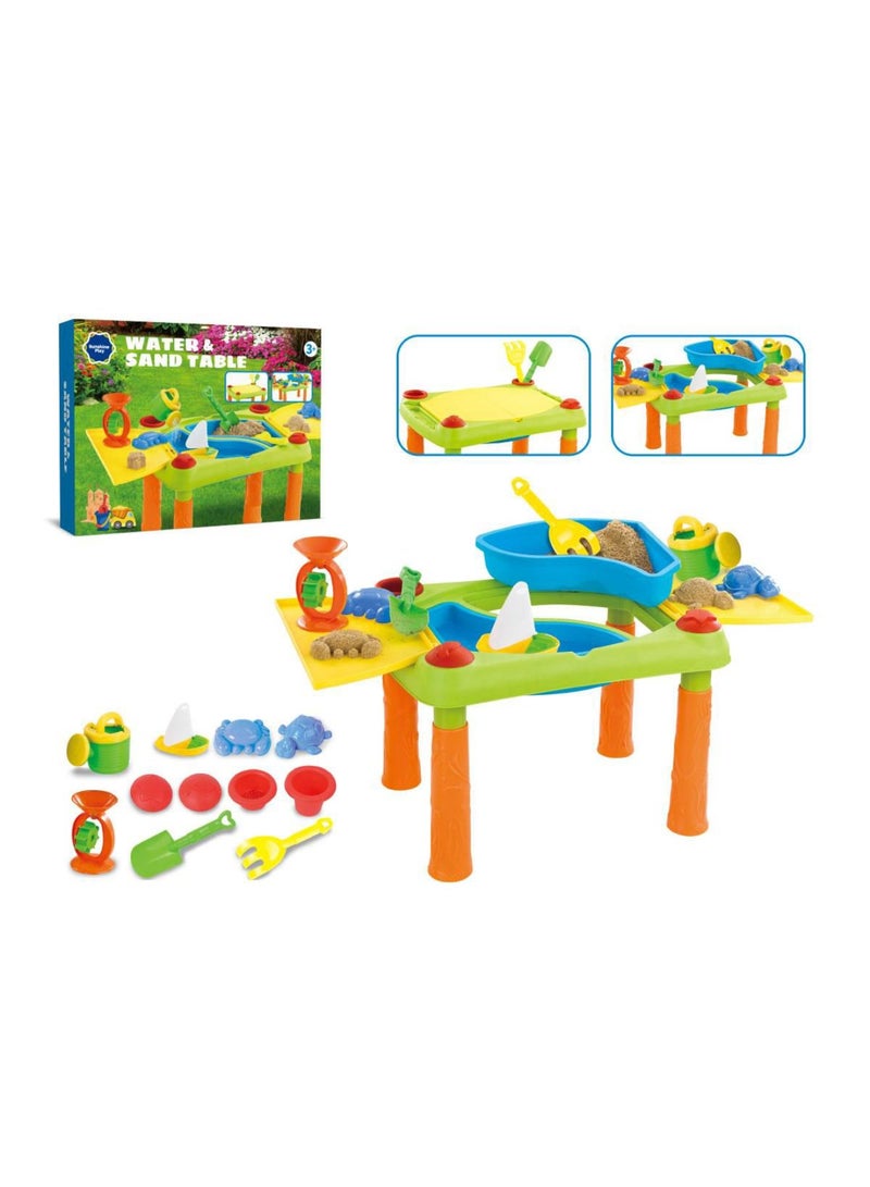 Gold Land Toys Sand and Table Beach Set | Min-31 | Size 99x48x46 cm