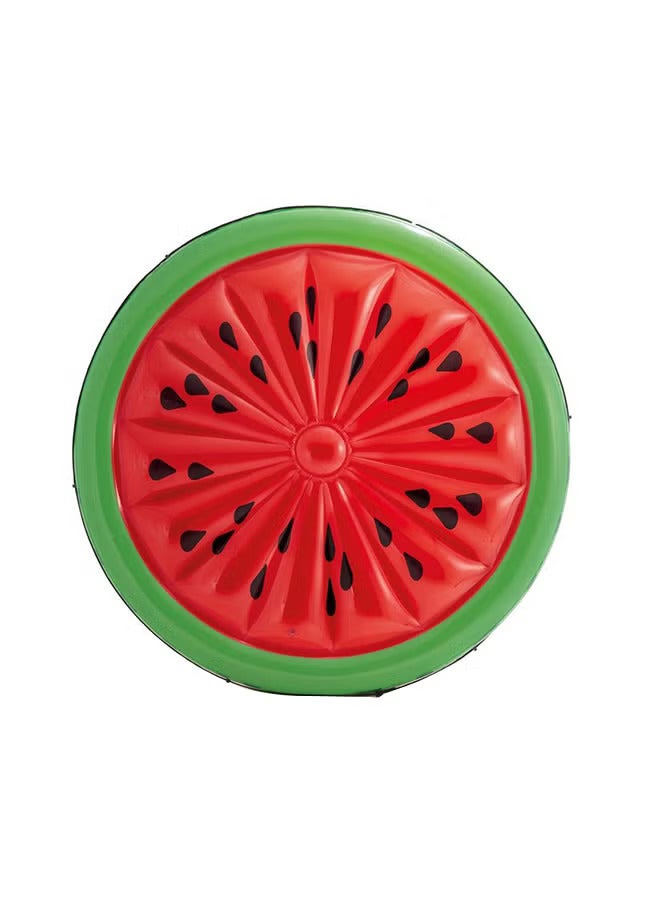 Juicy Watermelon Inflatable Swim Pool Island Float 183x23cm