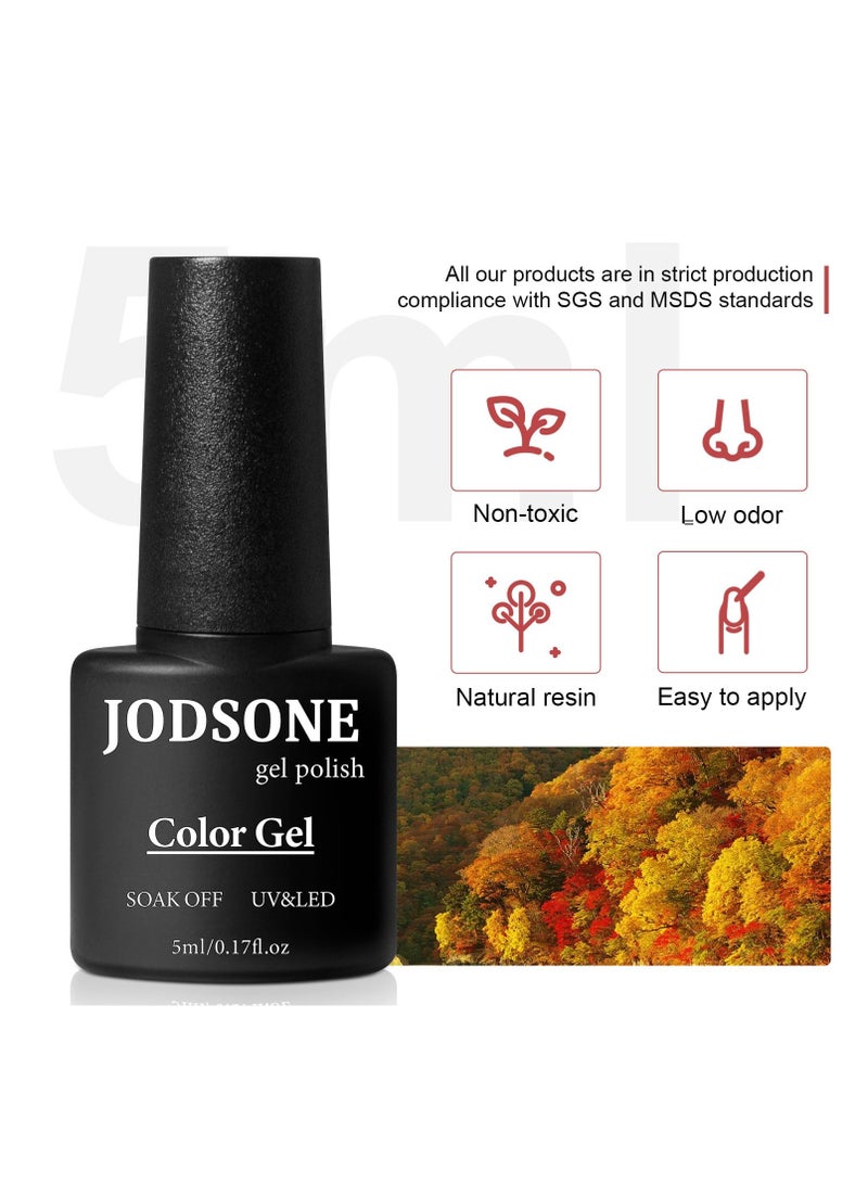 JODSONE Gel Nail Polish Kit with U V Light 32 Colors Gel Polish Nail Kit Soak Off Gel Nail Set Manicure Tools Nail Gel Kit Gifts for Women