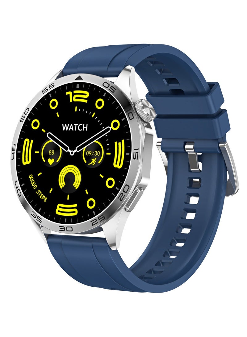 GT4 Smart Watch 1.43inch Amoled Screen Smartwatch Bluetooth Call Health Rate Voice Assistant Sport Tracket Wristwatch Men Women
