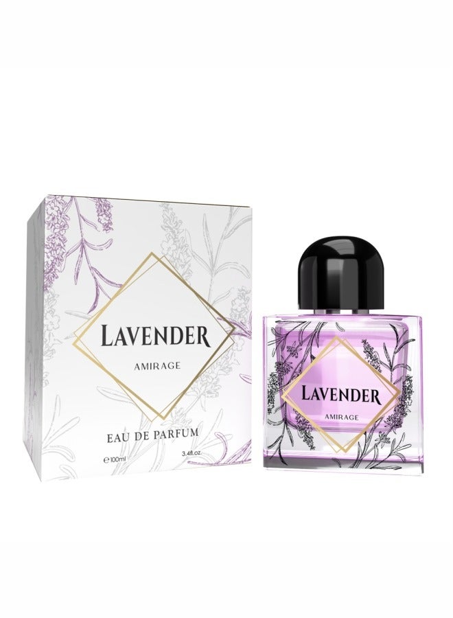 Lavender Perfume for Women 100ml - Enchanting Vanilla Perfume Fragrance for Women, a Floral Symphony With Fruity and Woody Accords