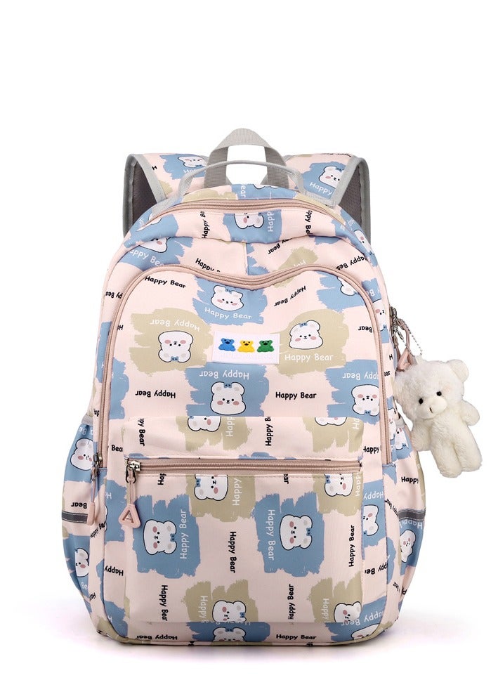 Printed student backpack