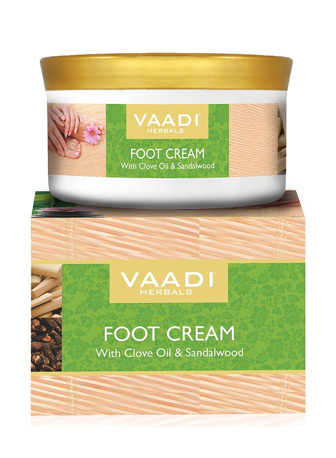 Clove Oil And Sandalwood Foot Cream