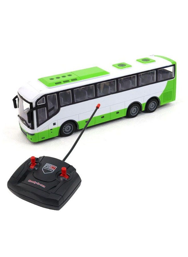 RC Remote Control City Bus With Light Toy For Children Kids