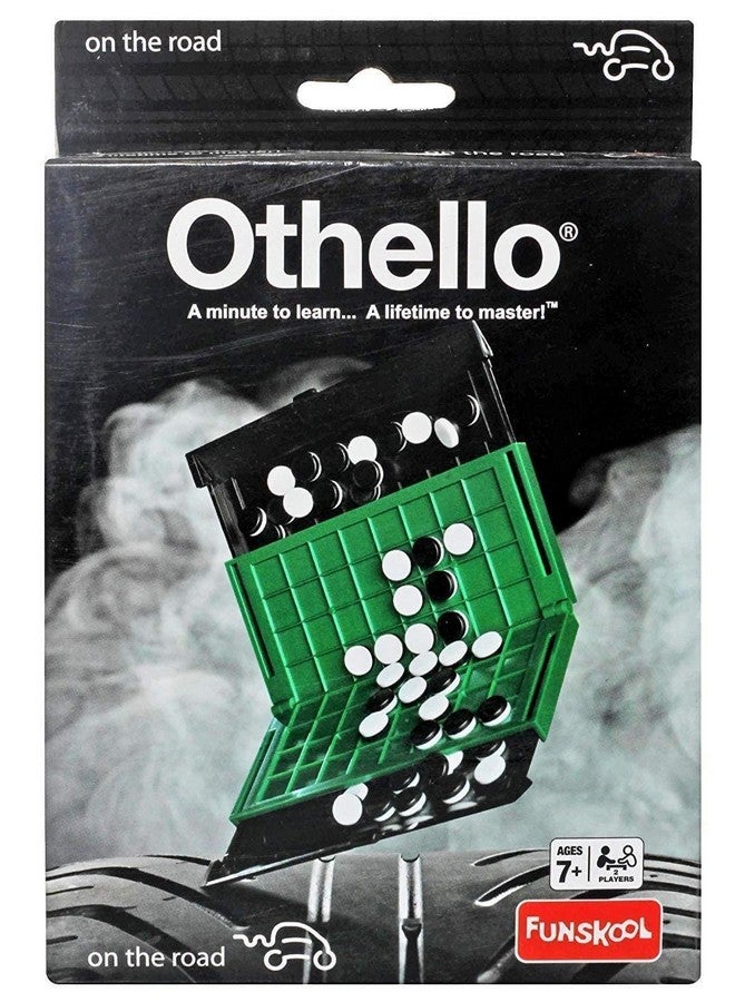 Games Travel Othello Strategy Game Kids Adults & Family 2 Players 8 & Abovemulticolor