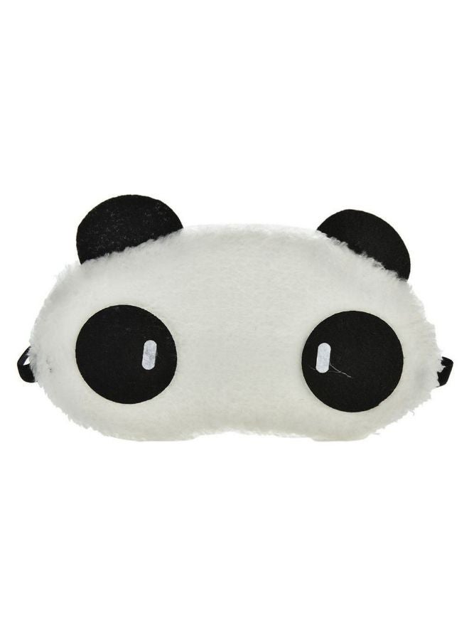 Cylinder Panda Sleeping Eye Mask Off White/Black