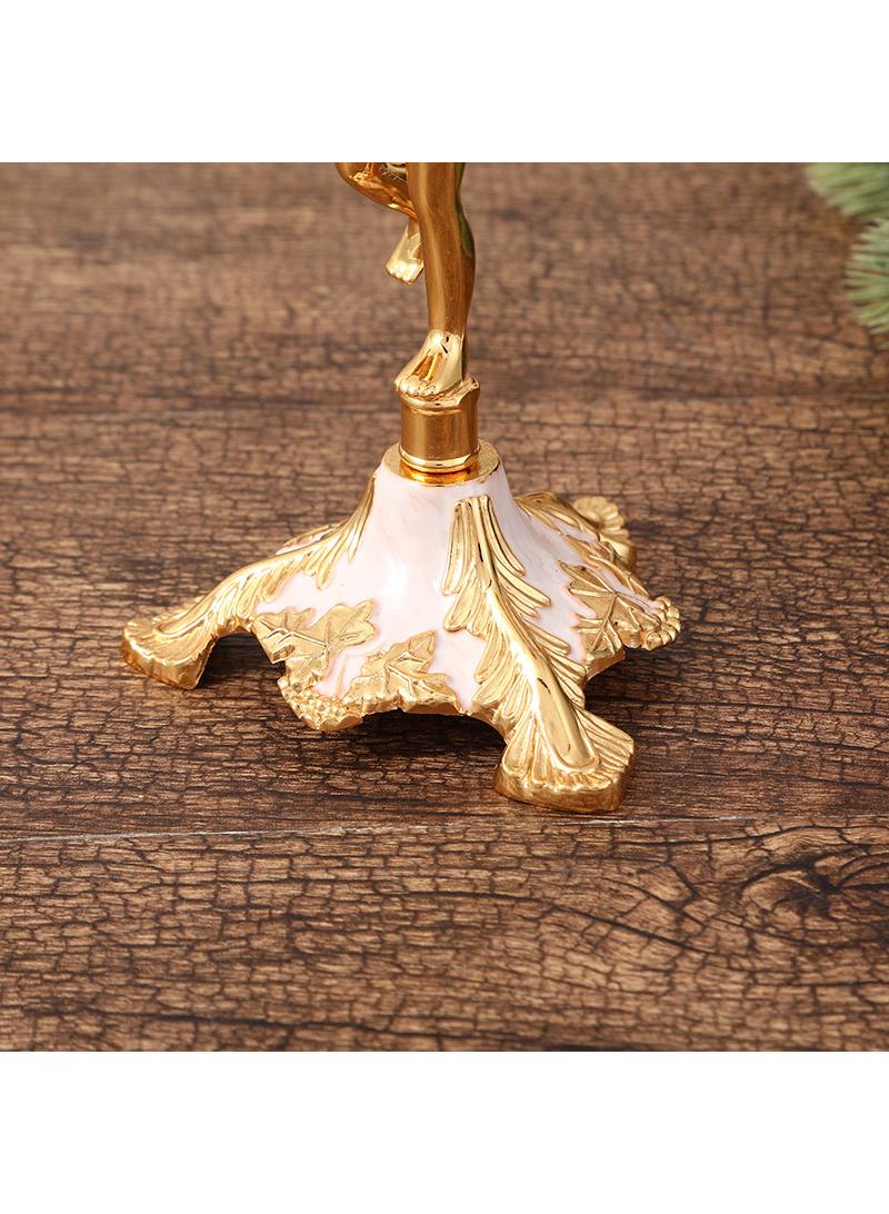 Children'S Lighting Decoration With A Torch Candlestick Exquisite Tabletop Decorative Candlestick Ornaments