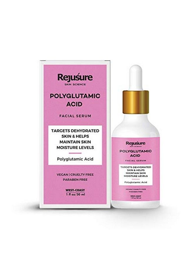 Polyglutamic Acid Facial Serum Targets Dehydrated Skin & Helps Maintain Skin Moisture Levels 30Ml