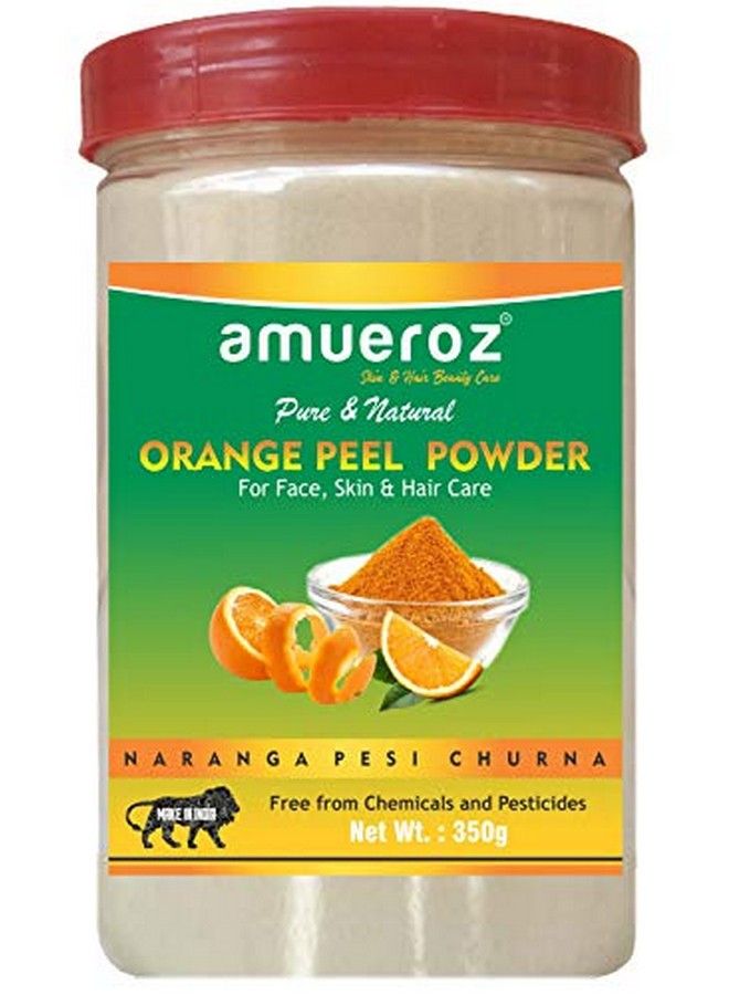 Pure And Natural Orange Peel Powder For Skin Whitening Hair And Face Care 350 Grams.