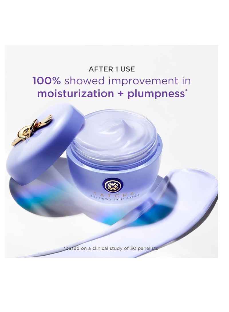 TATCHA The Dewy Skin Cream | Rich Face Cream to Hydrate, Plump and Protect Dry and Combo Skin, 50 ml | 1.7 oz