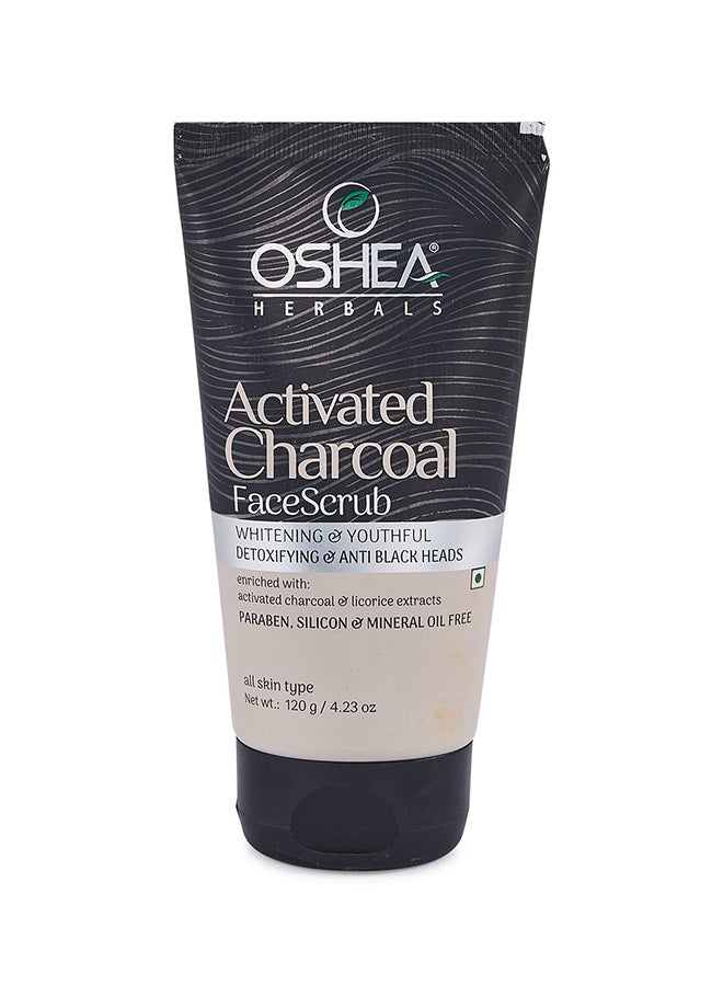 Activated Charcoal Face Scrub Black 120grams