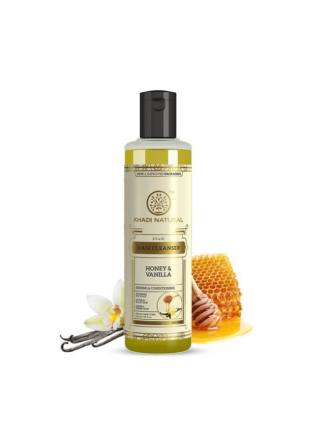 Honey & Vanilla Hair Shampoo ; Herbal Shampoo For Soft Hair ; Shampoo For Hair Growth ; Antidandruff Shampoo ; Suitable For All Hair Types ; 210 Ml