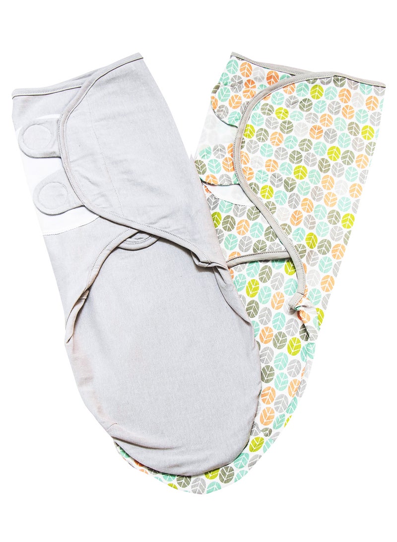 Organic Cotton Baby Swaddler Pack Of 2