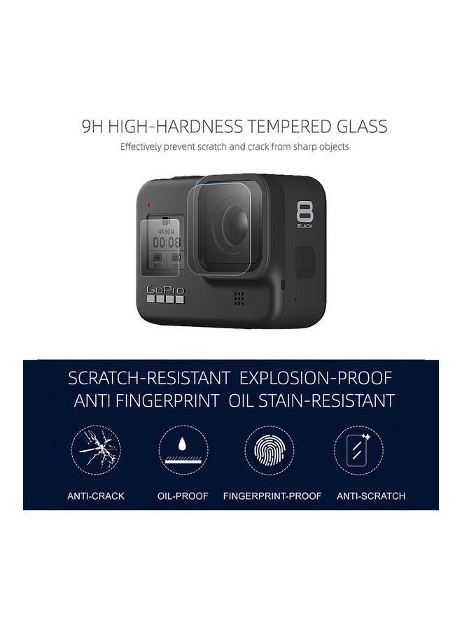 Protective Film Sports Video Camera 9.7 x 1.5 x 6.4cm