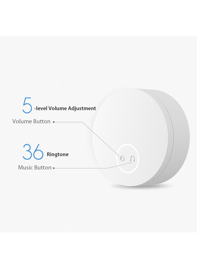 Mijia Self Powered Wireless Doorbell White