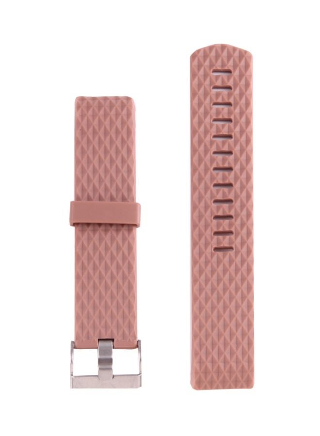 Replacement Band For Fitbit Charger 2 23cm Coffee