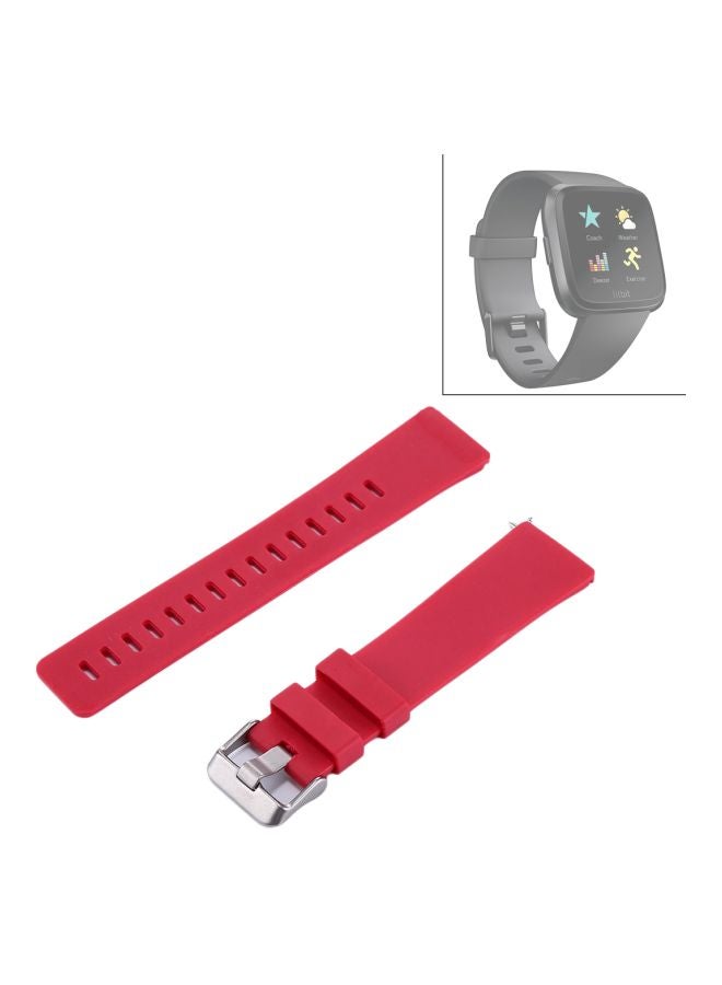 Replacement Band For Fitbit Versa Red