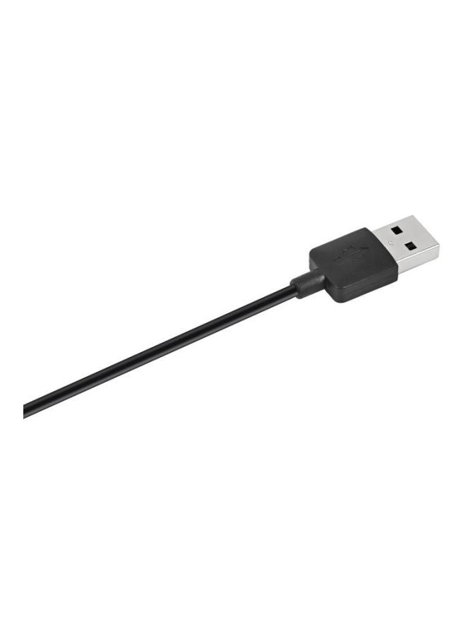 USB Charging Cable For Ticwatch Pro 1meter Black/Silver