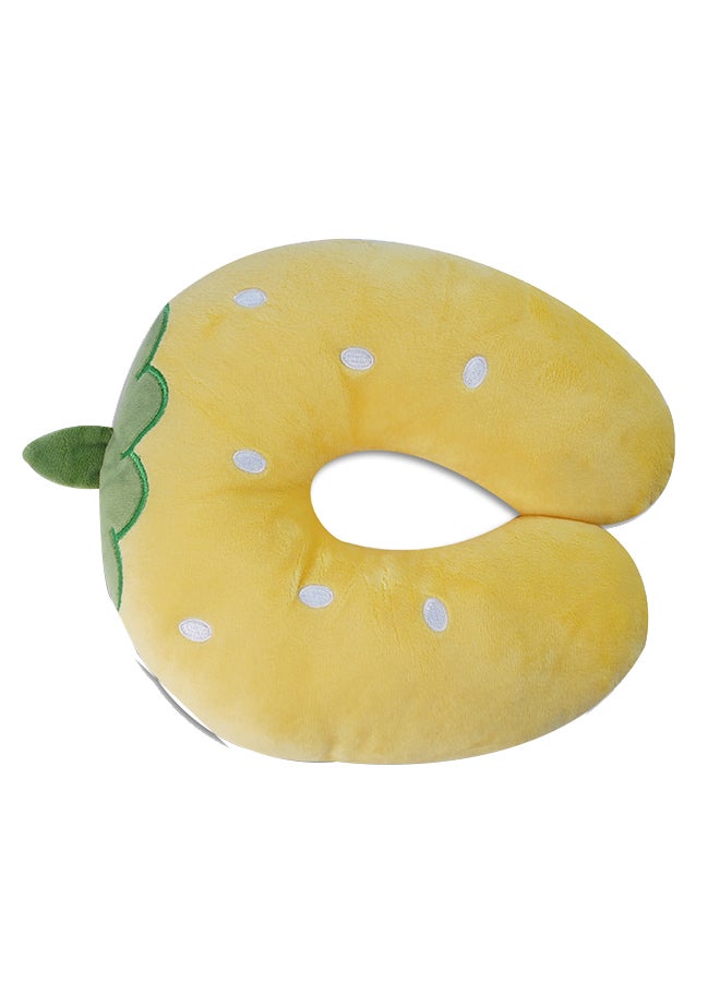 Infant Neck Baby Pillow - Yellow