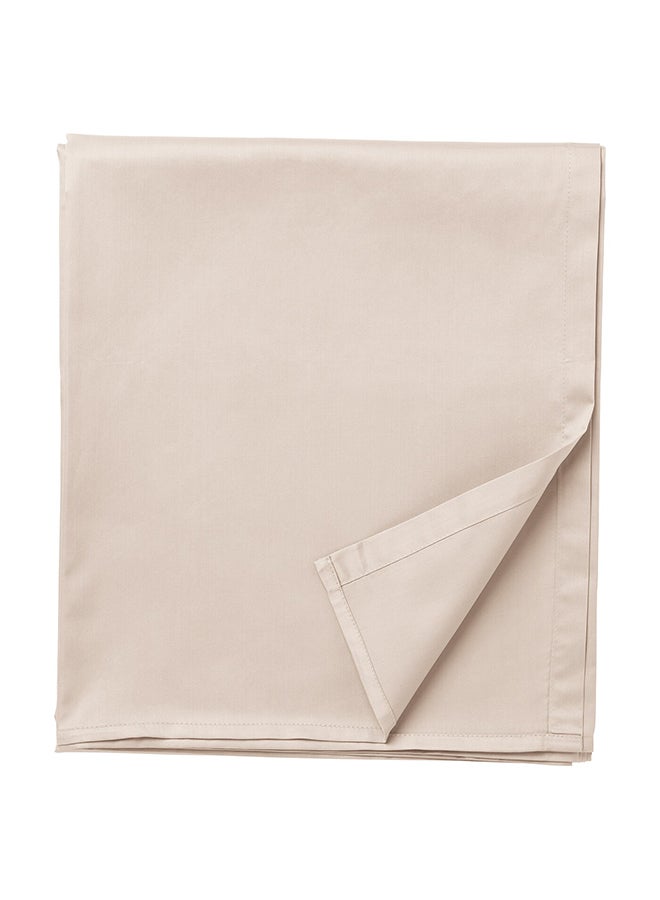 Fitted Sheet cotton Beige