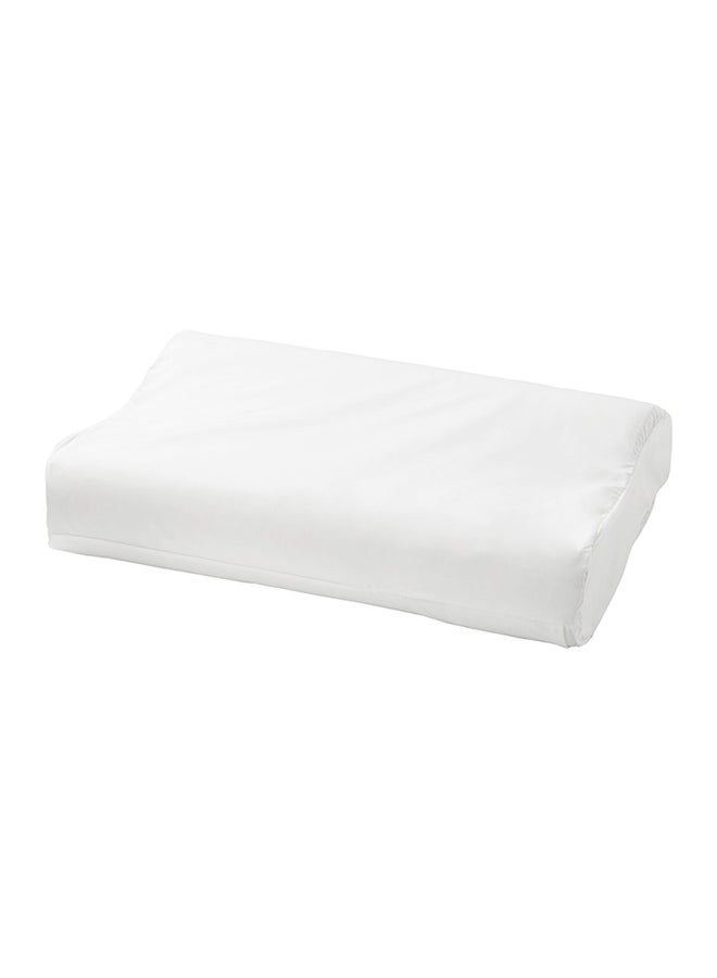 Pillowcase For Ergonomic Pillow cotton White