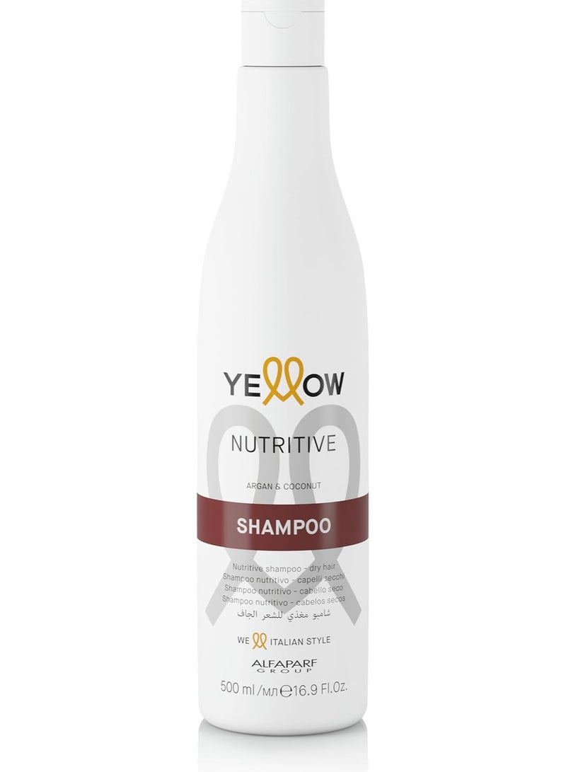 Yellow Nutritive Argan & Coconut Shampoo Dry Hair 500 Ml