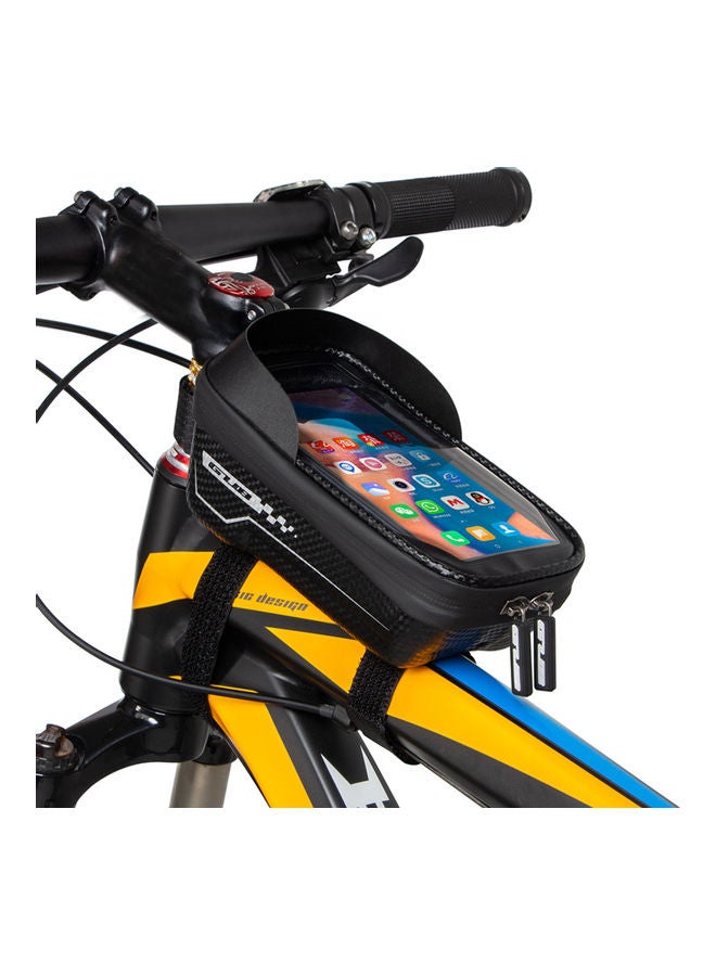 Front Frame Bag Waterproof Bicycle Top Tube Cycling Touchscreen 20*11*11cm