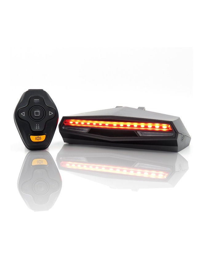 Rechargeable Bicycle Remote Control Laser Steering Indicator with Tail Light Set