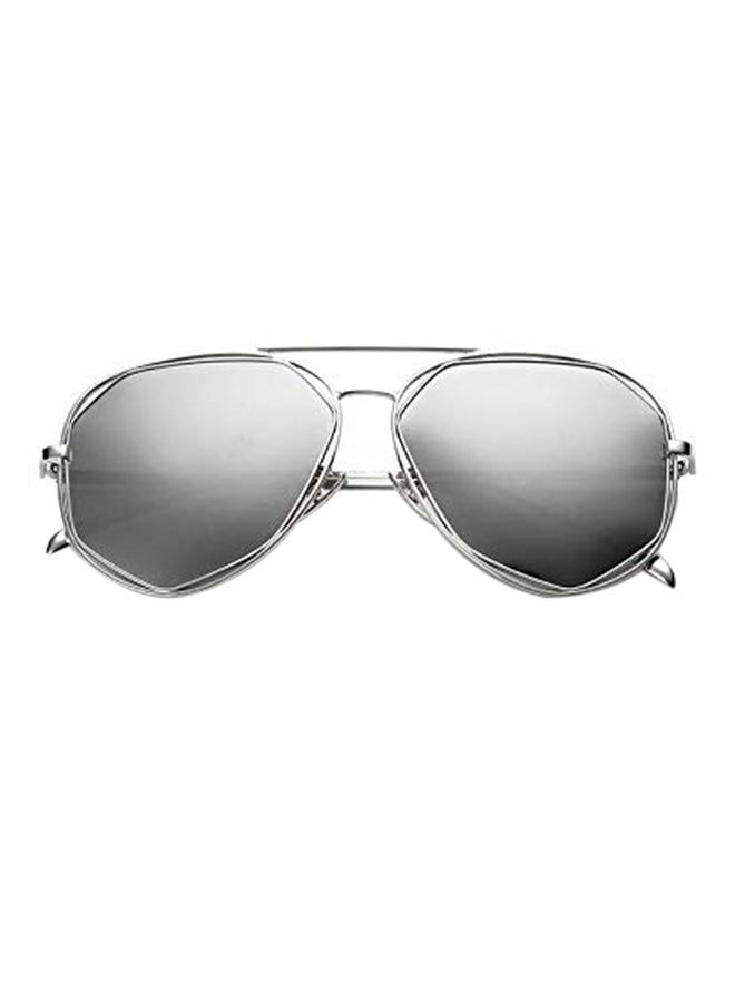 Fashion Aviator Frame Sunglasses