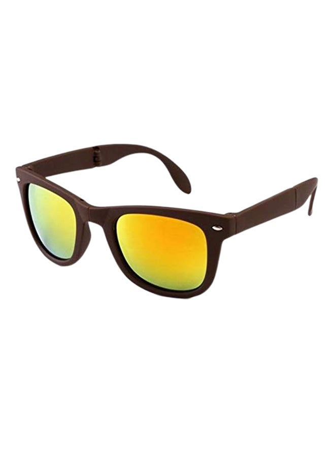 Men's Fashion Foldable Square Frame Sunglasses With Box