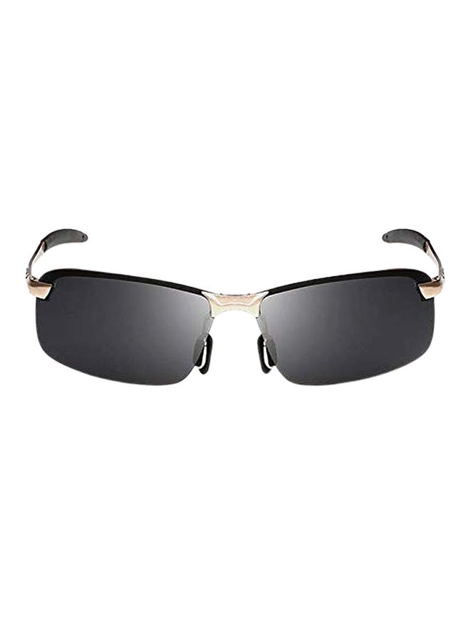 Men's Polarized Semi Rimless Sunglasses