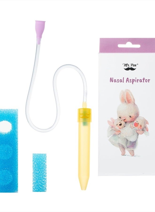 Baby Nasal Aspirator with 3 Extra Hygiene Filters, Nasal Aspirator for Baby, Nasal Suction for Babies, Nose Aspirator for Babies, Nose Suctioners for Babies
