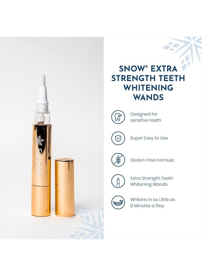 Snow Extra Strength Teeth Whitening Gel Refill - Teeth Whitening Pen, Teeth Whitening at Home Stick Refills, Tooth Serum Wand for Whitening & Oral Care, Easy to Use Teeth Whitener Stick - Pack of 1
