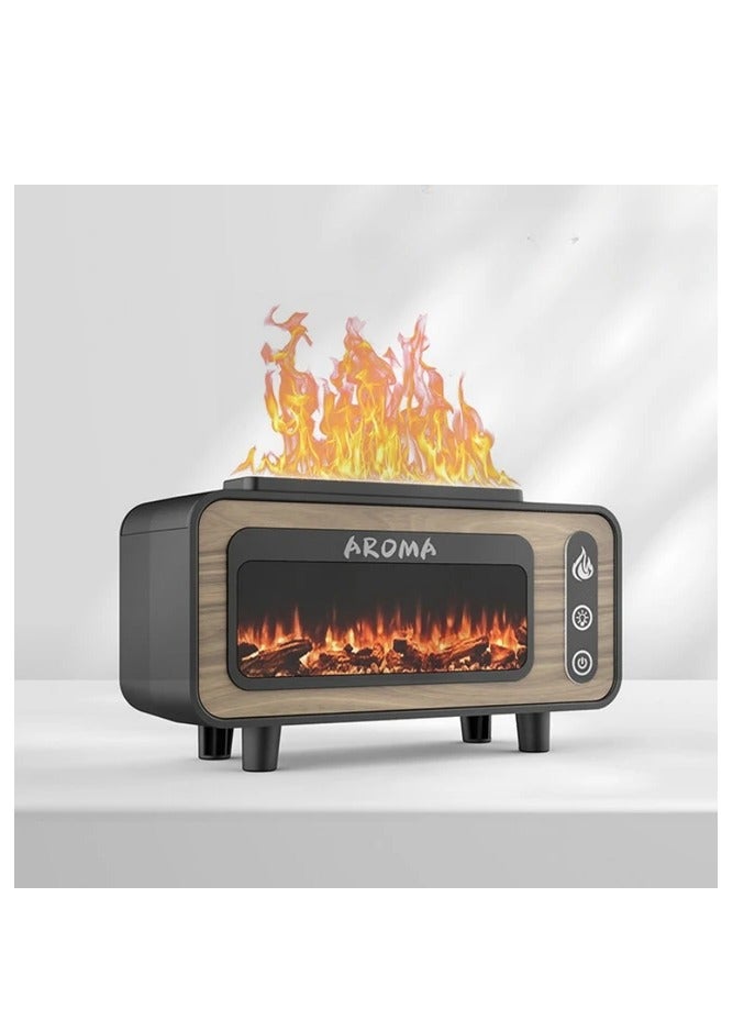 Vintage Fireplace   LED  Ultrasonic Aroma  Diffuser