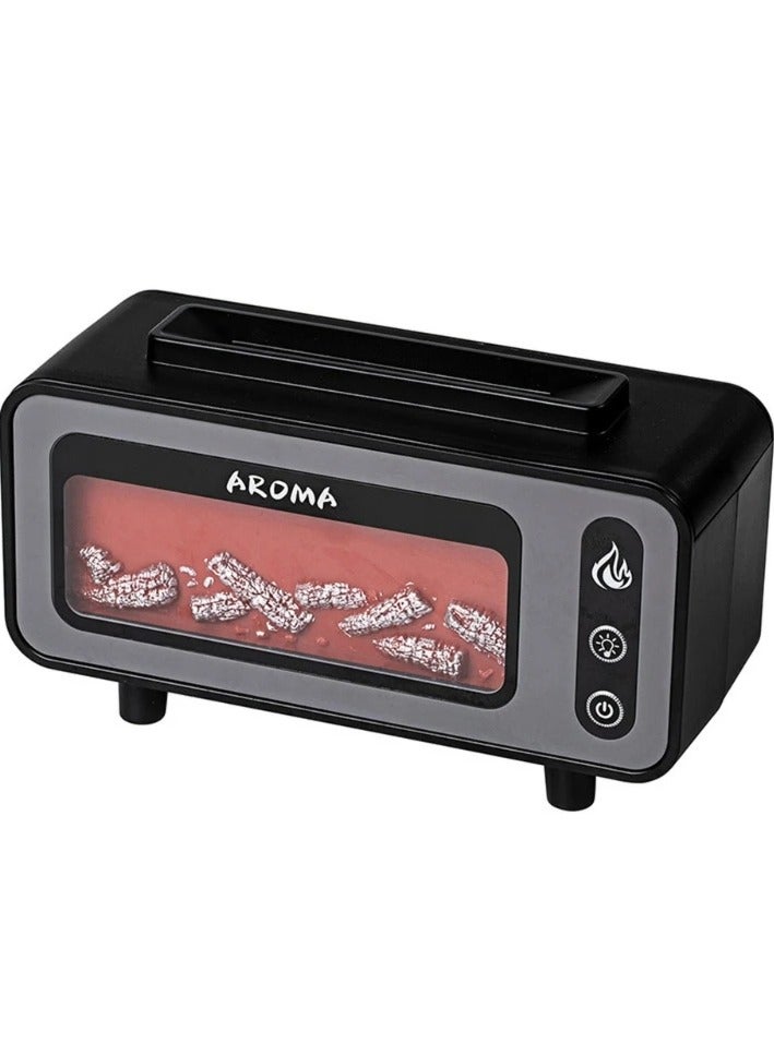 Vintage Fireplace   LED  Ultrasonic Aroma  Diffuser