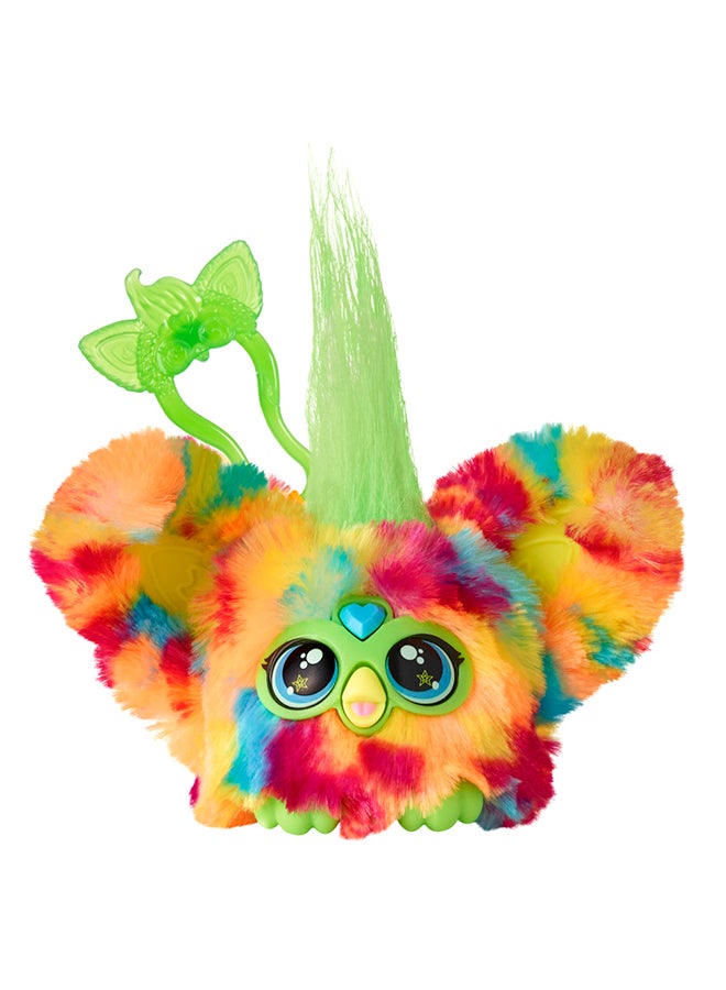 Furblets Pix-Elle Mini Friend, 45+ Sounds, Gamer Music & Furbish Phrases, Electronic Plush Toys for Girls & Boys 6 Years & Up, Multicolor