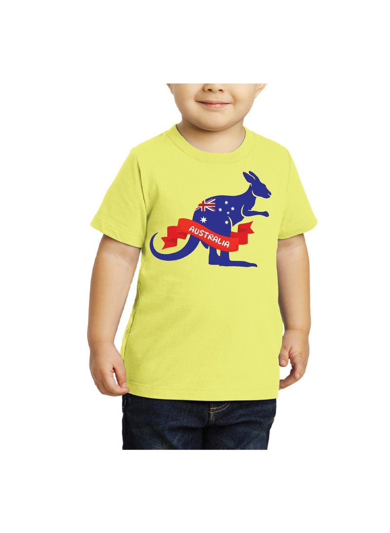 Australia Day Gift Set for Boys - T-Shirt - Cap - Badge and Flag Set - Celebrate Australia Day with this Kids Combo Pack in Style