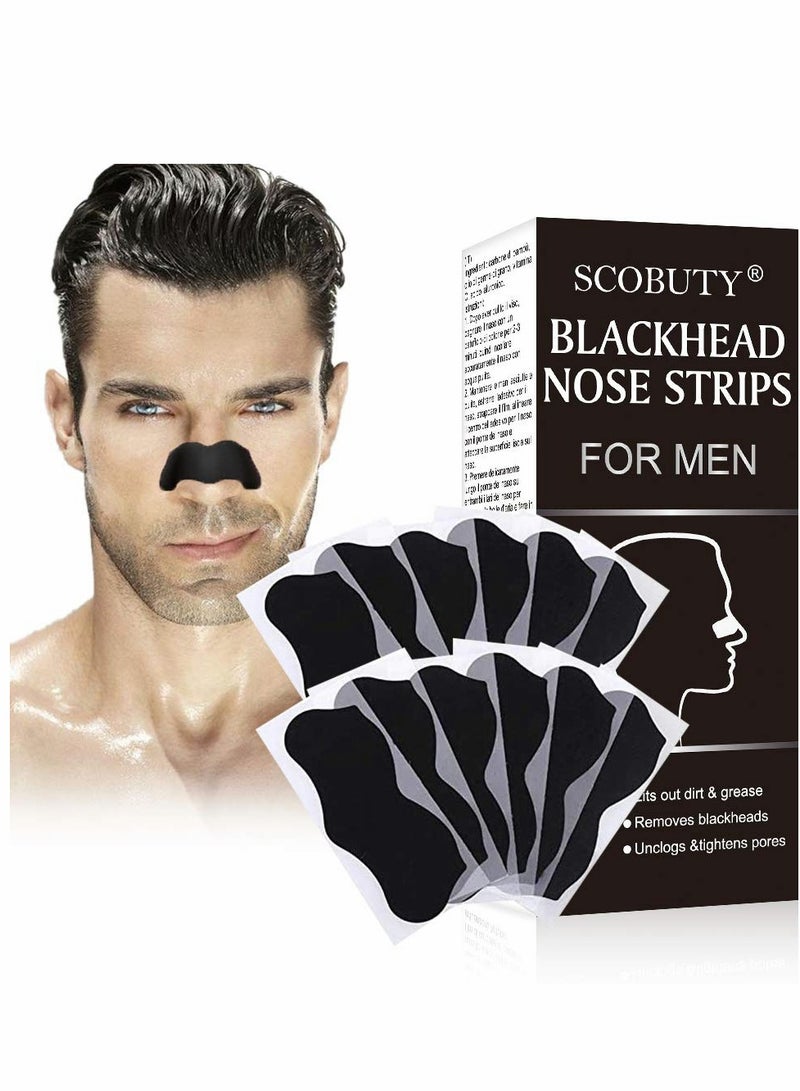 Nose Strips, Pore Strips for Blackheads, Nose Blackhead Remover Strips, Deep Cleansing Nose Pore Strips for Men Blackheads Removal 36 pcs