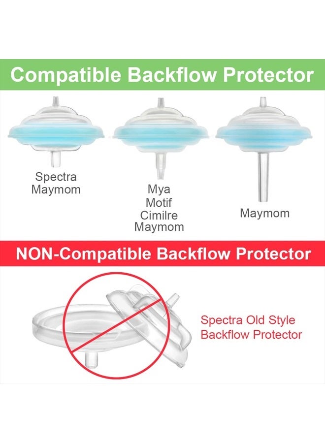 Silicone Membrane Diaphragm Designed for Spectra S1 S2 9 Plus Breastpump Backflow Protector Also for Maymom Backflow Protector Long Medium Short Stem, Not Original Spectra Accessories Pump Part