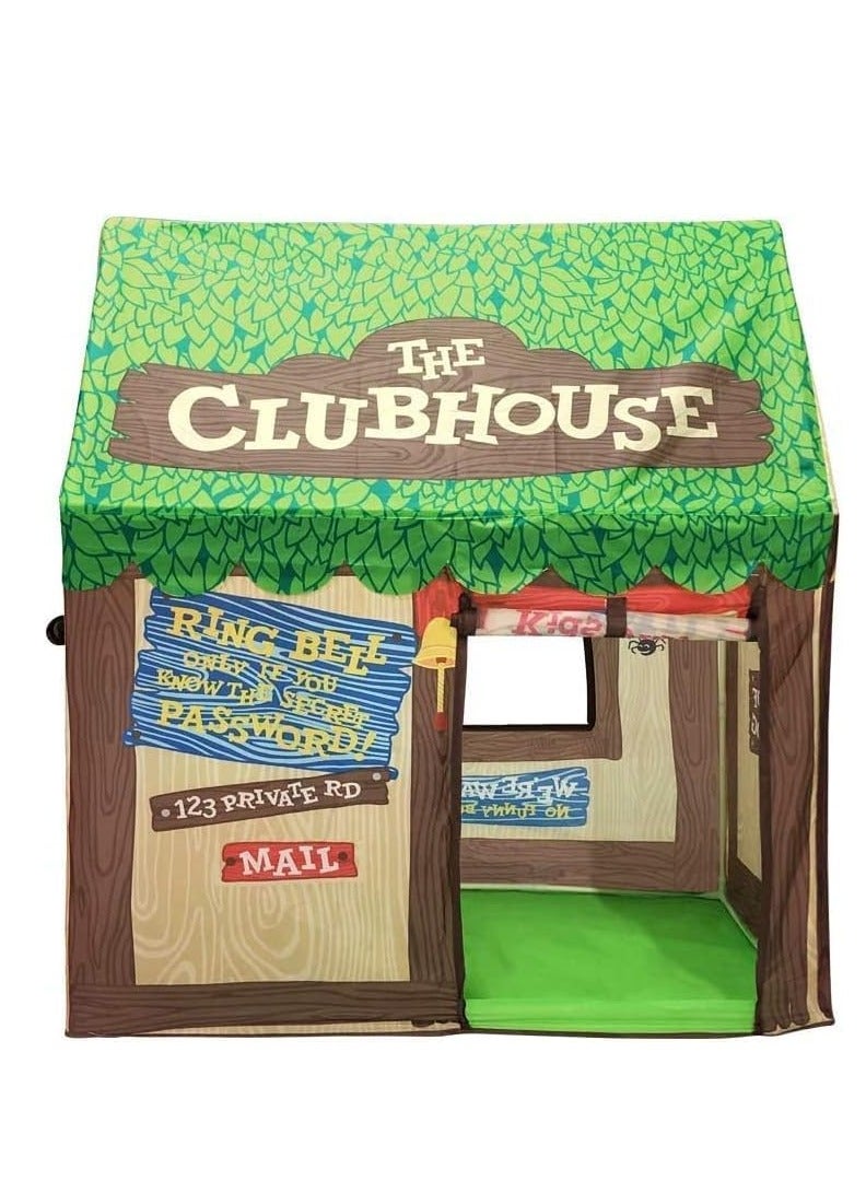 Kids Play Tent Playhouses with Lights and Storage Bag Boys Girls Indoor Outdoor Activity Center Reading Corner