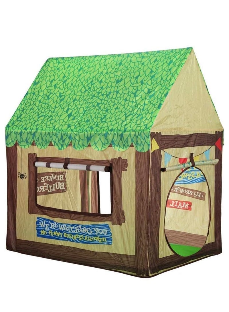 Kids Play Tent Playhouses with Lights and Storage Bag Boys Girls Indoor Outdoor Activity Center Reading Corner