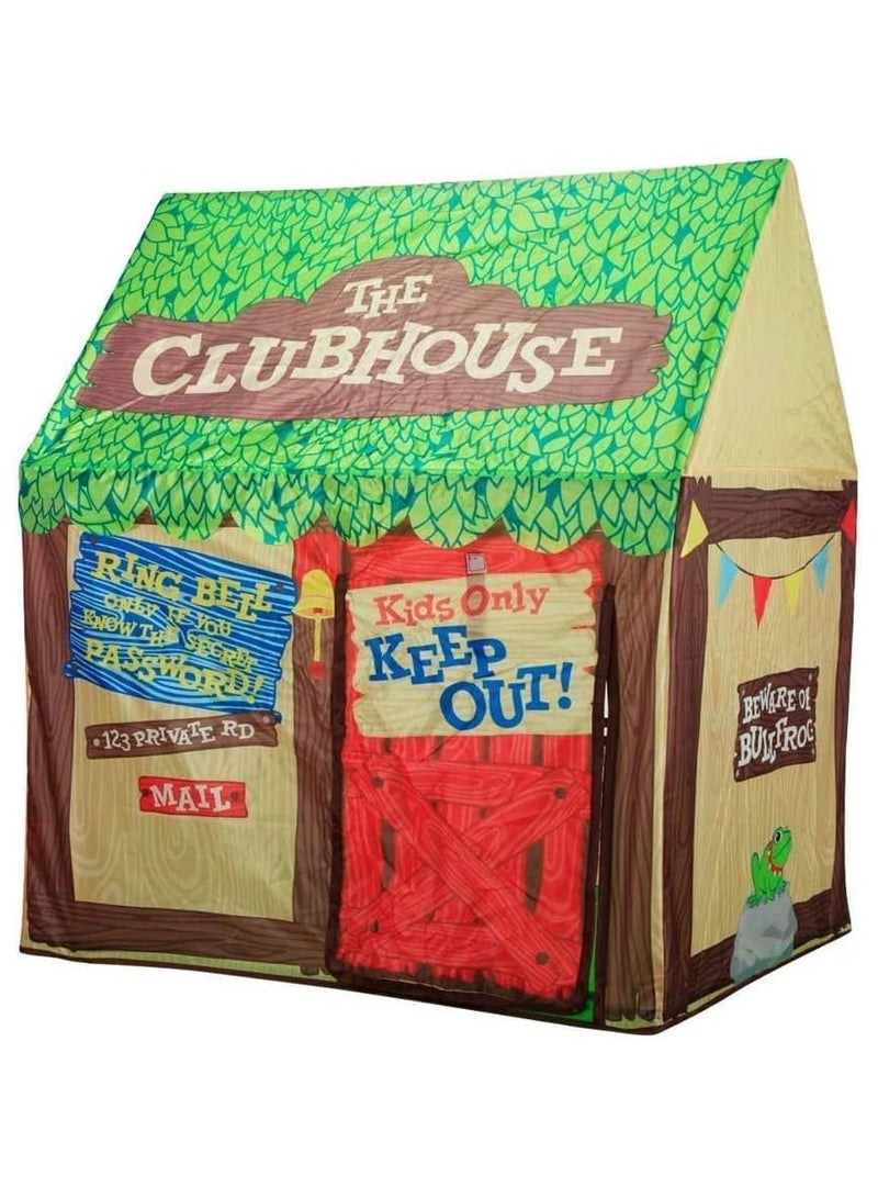 Kids Play Tent Playhouses with Lights and Storage Bag Boys Girls Indoor Outdoor Activity Center Reading Corner