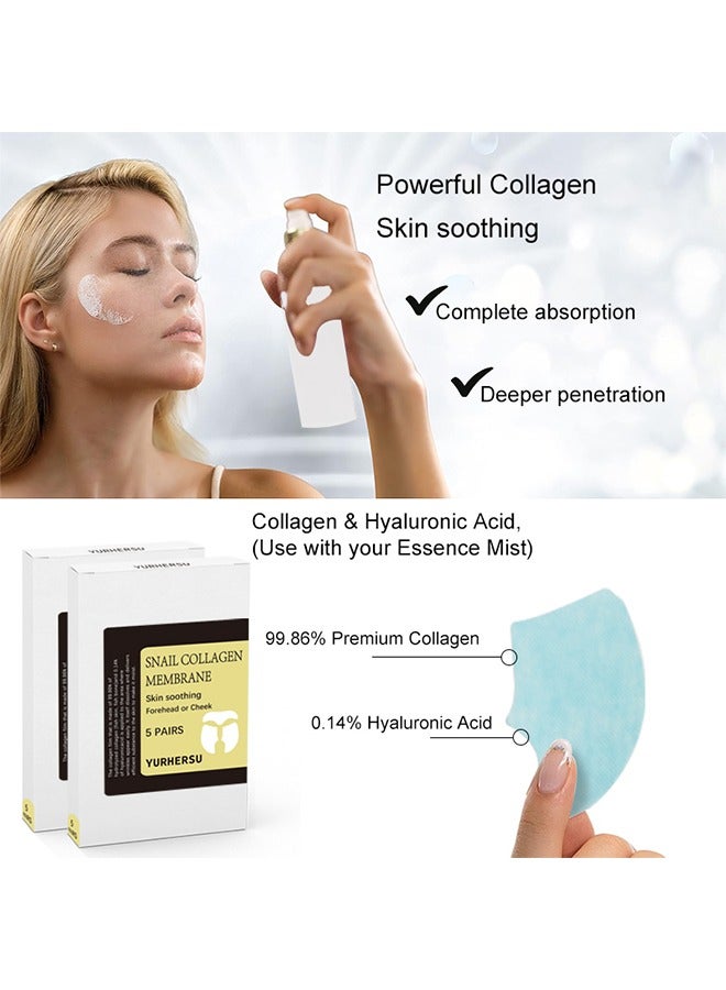 A box of Snail Collagen Mask Patch hydrates, firms and softens the skin.