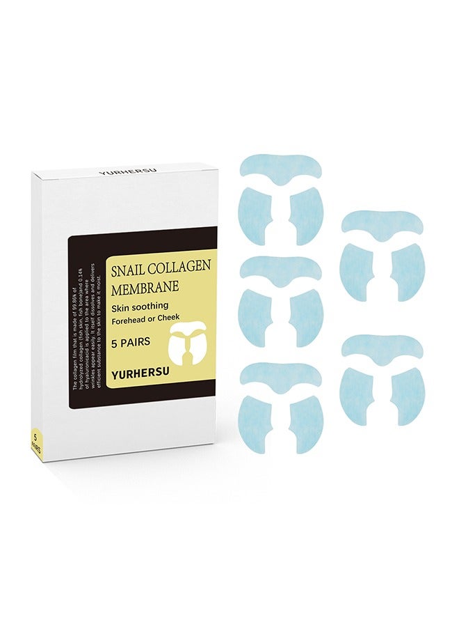 A box of Snail Collagen Mask Patch hydrates, firms and softens the skin.