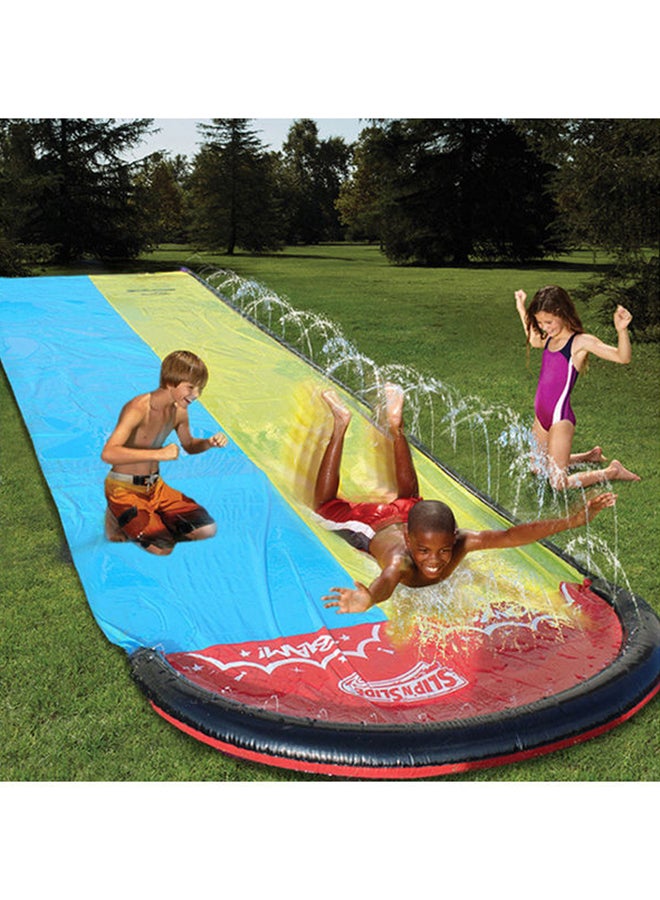 Double Surfboard Garden Water Slide Toy 480x145cm