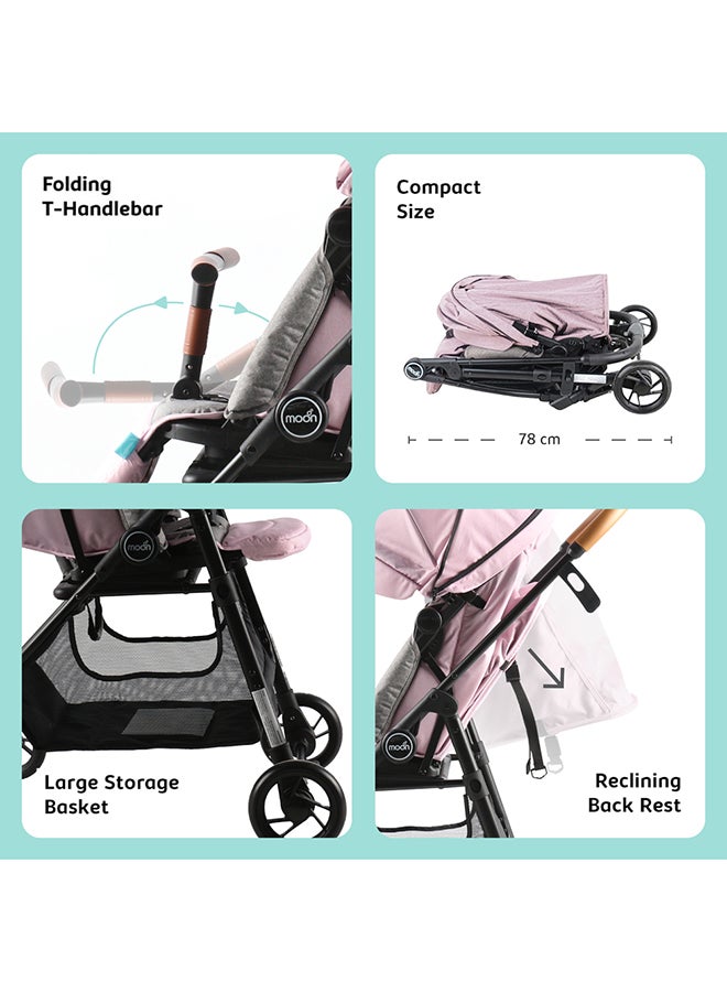 Revo 360 Rotating Stroller, Pink