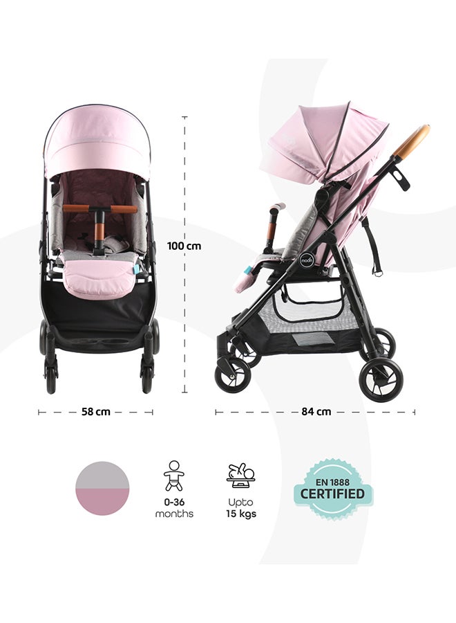 Revo 360 Rotating Stroller, Pink