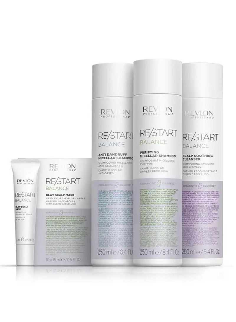 Restart Balance Hair Anti-Dandruff Micellar Shampoo 250 Ml