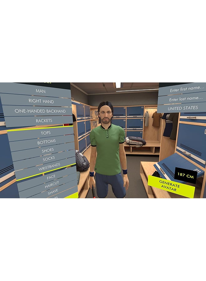 Tennis on court PSVR Compatible - PlayStation 5 (PS5)